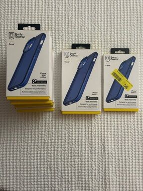 LOT OF 12 Brand New Body Guardz  
iPhone cases for 13, 13 Pro and 13+ open box